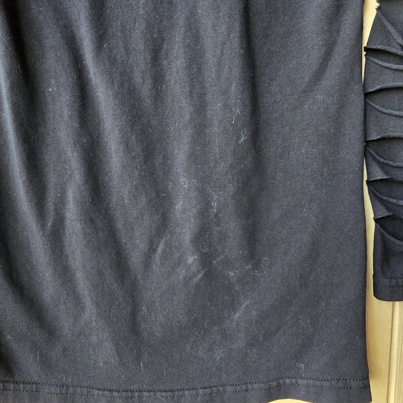 Sons of Anarchy Long Sleeve T-shirt Reaper Cut Out Sleeves Black Shirt Medium - Picture 10 of 10